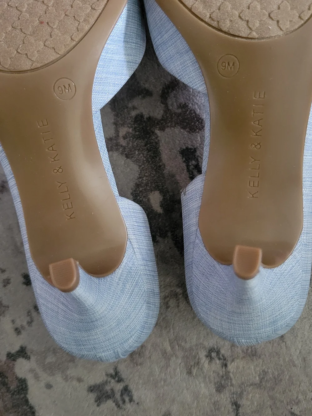 Kelly & Katie Satela Pump Blue Chambray 9M
